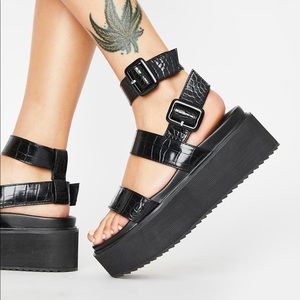 Never Worn Platform Sandals